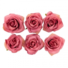 Головка троянди, темно-рожева, 8 см (8503-007/3)