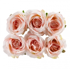 Головка троянди, світло-рожева, 9 см (8503-008/2)