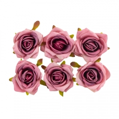 Головка троянди, темно-бузкова, 6 см (8503-009/3)