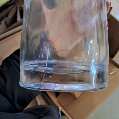 УЦІНКА Ваза "Helene", 29 см (Бульбашки,тріщина всередині,напливи скла) (00BR-9191-045)