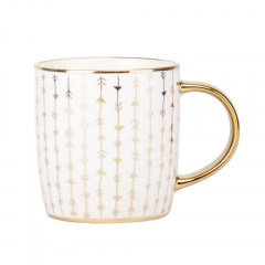Чашка  "Gold Accent", 400 мл * Рандомный вибор дизайна (9194-009)