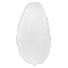 Блюдо "Білий лист", 30 см (9095-013)