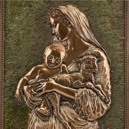 Картина-барельеф 