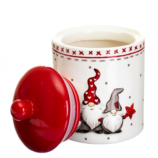 УЦІНКА Ємність для сипучих продуктів «Гноми» (Дефект лиття,тріщина,маленькі отвори) (00BR-003NG)