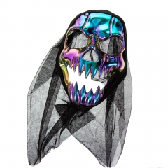 Маска на Хелловін "Череп різнокольоровий" * рандомний вибір дизайну (8812-009)
