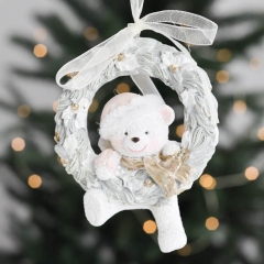 Подвеска "Новогодний Тедди" (2007-103)