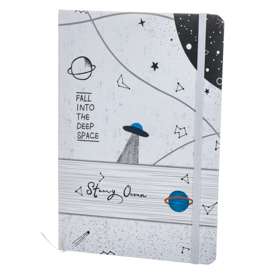 Блокнот «Starry Ocean» 4 види (клітина) (8129-002)