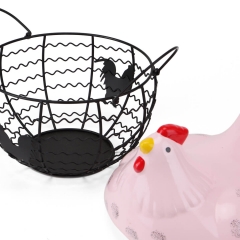 Вазочка "Рожева курочка" (8945-003)