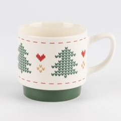 Набір з 2 кружок "Зимовий светрик", 380 мл (6035-005)