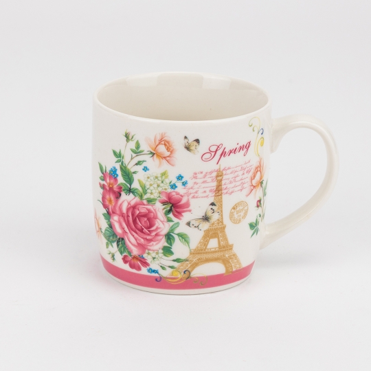 Набір з 2 кружок з блюдцями та ложечками 