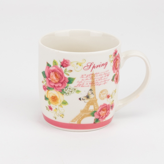 Набір з 2 кружок з блюдцями та ложечками 