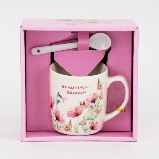 Кружка с ложечкой 