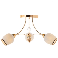 Люстра припотолочная золотая на 3 плафона (VS002/3) (VS002/3)