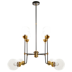 Люстра бронзового цвета на 8 ламп (ZD024/8) (ZD024/8)