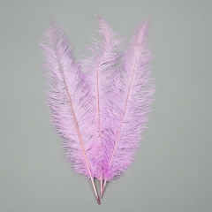 Страусине перо 55 см світло-фіолетовий (8501-001/light-purple)