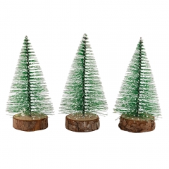 Набір ялиночок (3 шт), 10 см (6040-051)