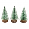 Набор елочек (3 шт), 10 см (6040-051)