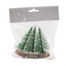 Набор елочек (3 шт), 10 см (6040-051)