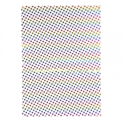 Пакувальний папір "Барвисті зірочки", 50*70 см (9267-005)