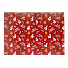 Пакувальний папір "Веселі сніговички", 50*70 см (9267-007)