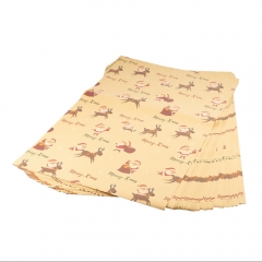 Пакувальний папір "Санта в дорозі", 50*70 см (9267-013)