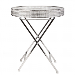 УЦІНКА Піднос на ніжках "Вишуканість", 55 см (сліди ржавчини) (8920-003)