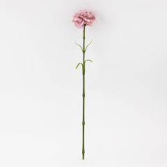 Искусственная гвоздика, пудровая, 51 см (9259-087)