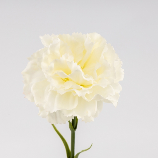 Искусственная гвоздика, белая, 51 см (9259-089) Искусственная гвоздика, белая, 51 см (9259-089)