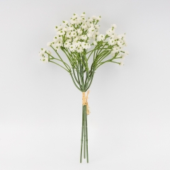 Искусственная гипсофила, белая, 21 см (9259-095)