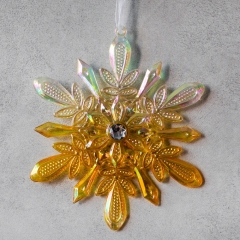 Елочная игрушка "Морозный отблеск", 14 см (6027-048)