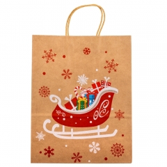 Подарунковий пакет "Новорічна феєрія", 26*33 см * Рандомний вибір дизайну (9172-003)