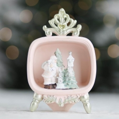 Статуэтка "А вот и Санта!", 15 см. (00BR-2007-101)