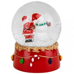 УЦІНКА Сніжна куля "Санта і сніговик"(бульбашка в кулі) (00BR-6016-039)