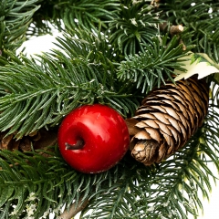 Вінок «Ялиновий з ягодами і шишками» (007NF)