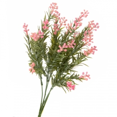 Штучна зелень, рожева (8723-207)
