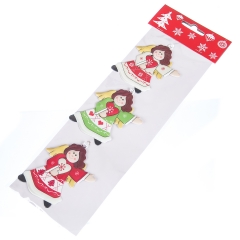 Комплект ялинкових прикрас "Янголятка" (005NY)