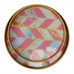 Набір підносів "Рожева мозаїка" (8914-006)