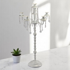 Підсвічник на 6 свічок з кристалами (93 см.) (2011-001)