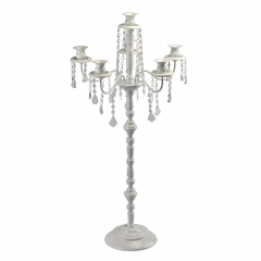 Підсвічник на 6 свічок з кристалами (93 см.) (2011-001)
