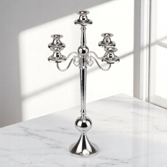 Підсвічник на 5 свічок, хром (73 см.) (2011-018)