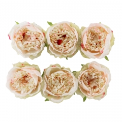 Головка півонії, рожево-зелена, 9 см (8503-001/1)