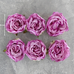 Головка троянди, бузкова, 6 см (8503-004/2)