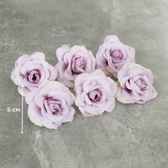 Головка троянди, світло-бузкова, 5 см (8503-006/2)