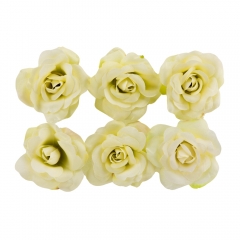 Головка троянди, біла, 5 см (8503-006/5)