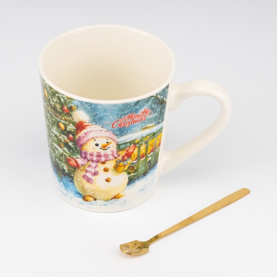 Кружка з ложечкою 