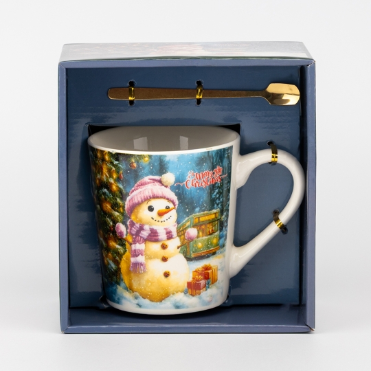 Кружка з ложечкою 