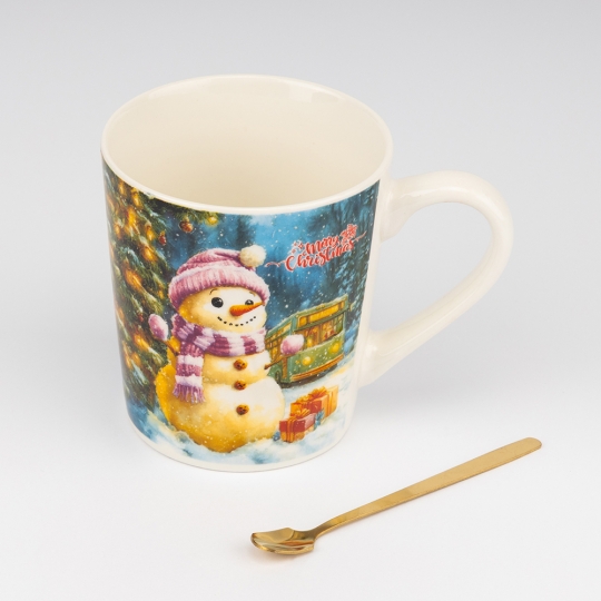 Кружка з ложечкою 