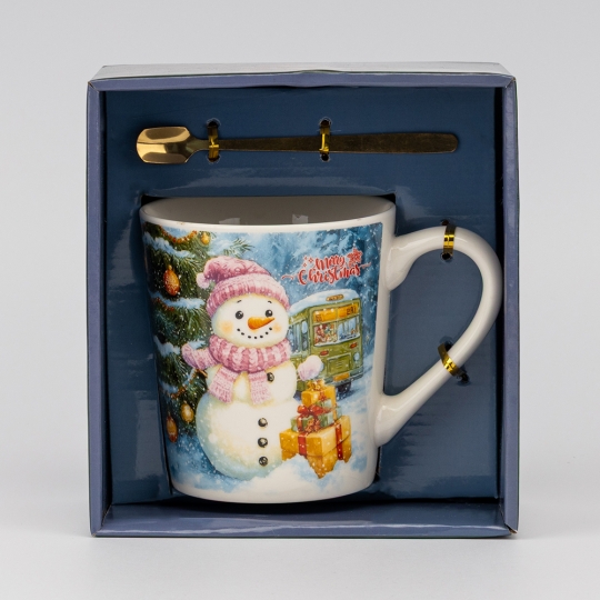 Кружка з ложечкою 