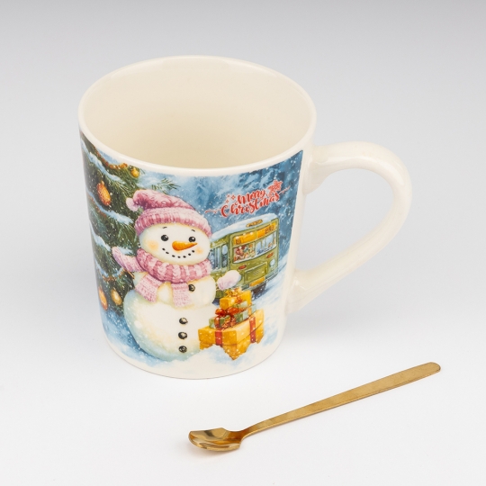 Кружка з ложечкою 