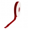 Стрічка оксамитова, темно-червона, 1,5 см (9276-010)